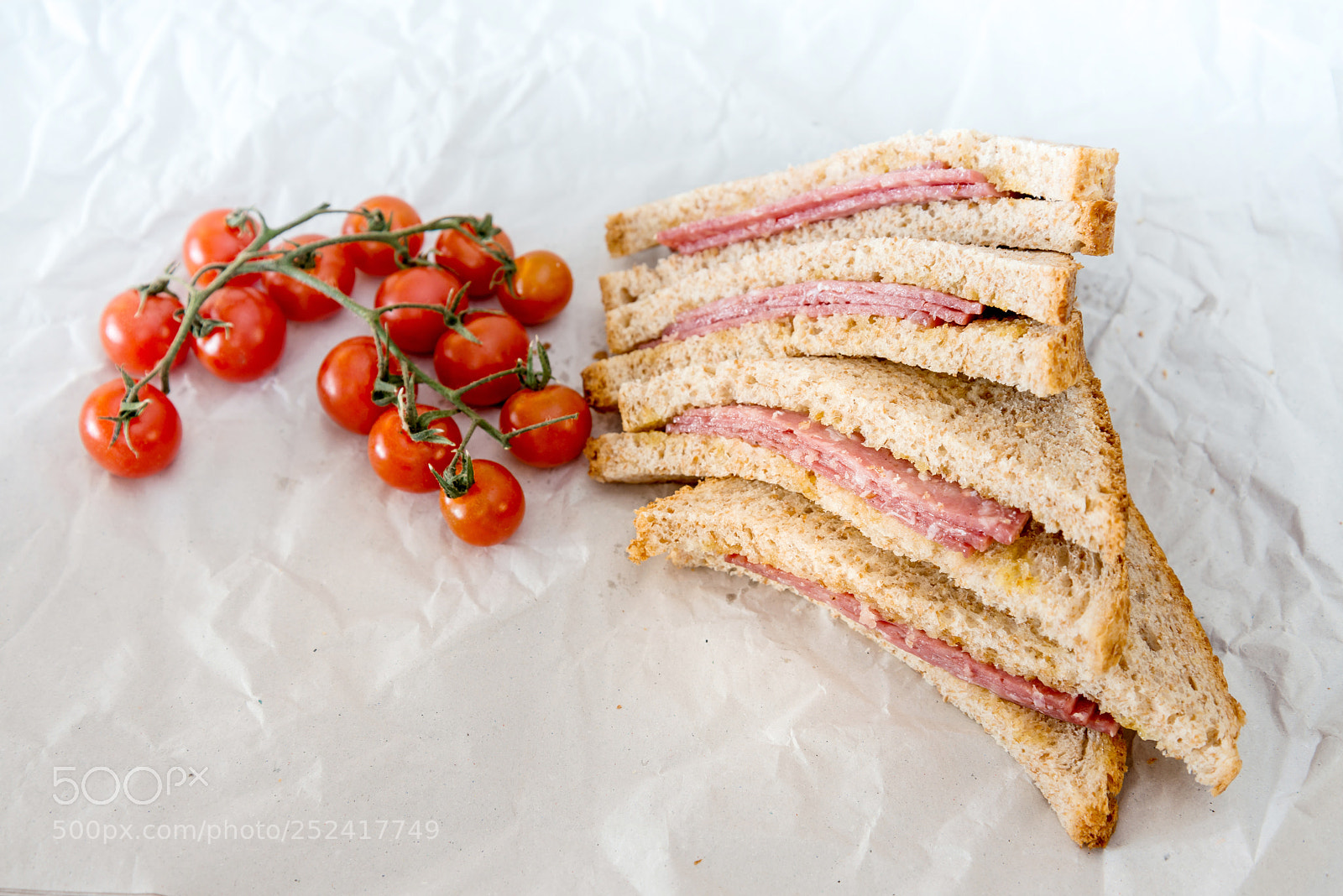 Nikon D800 sample photo. Wholemeal bread sandwich topped photography