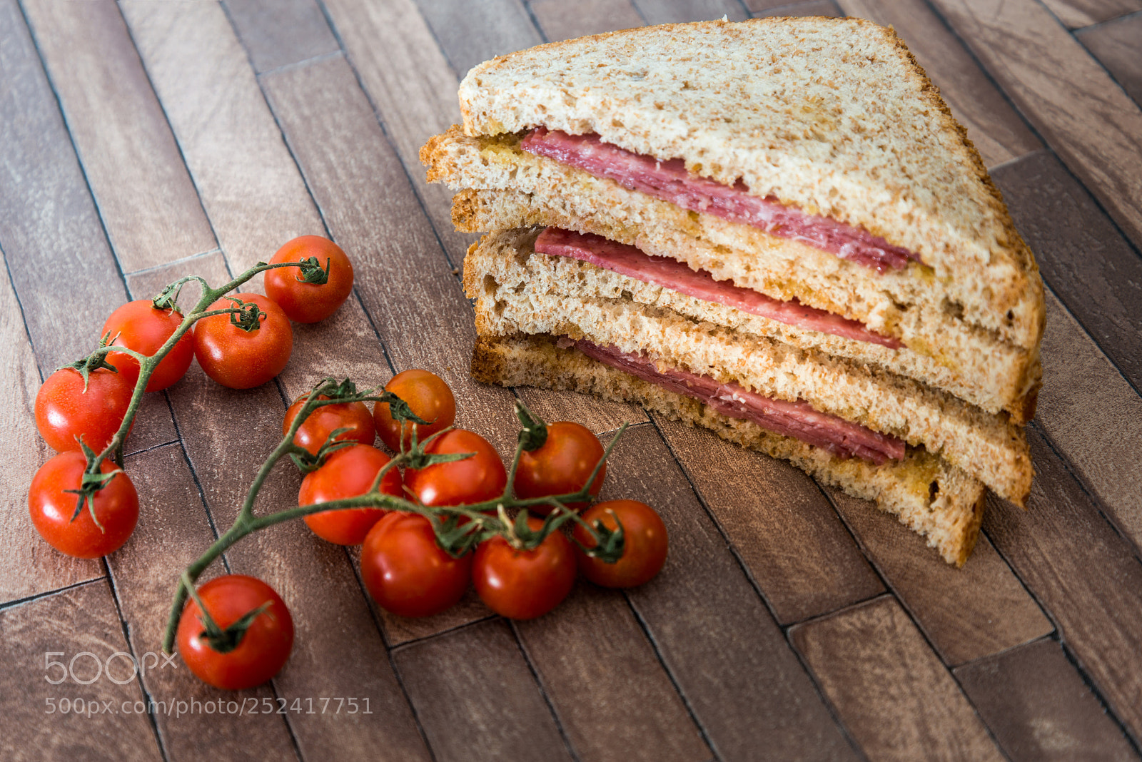 Nikon D800 sample photo. Wholemeal bread sandwich topped photography