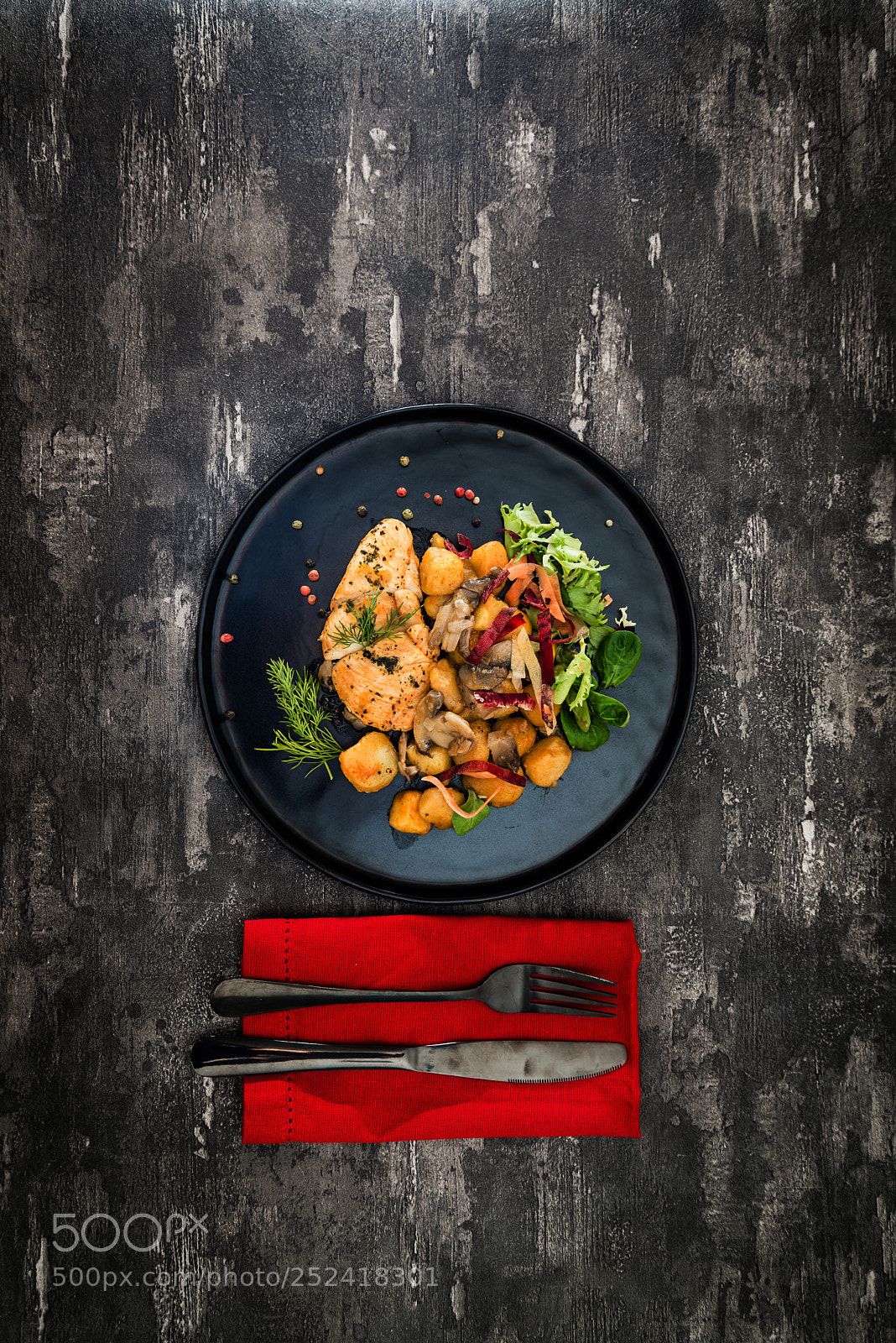 Nikon D800 sample photo. Chicken fillet emince with photography
