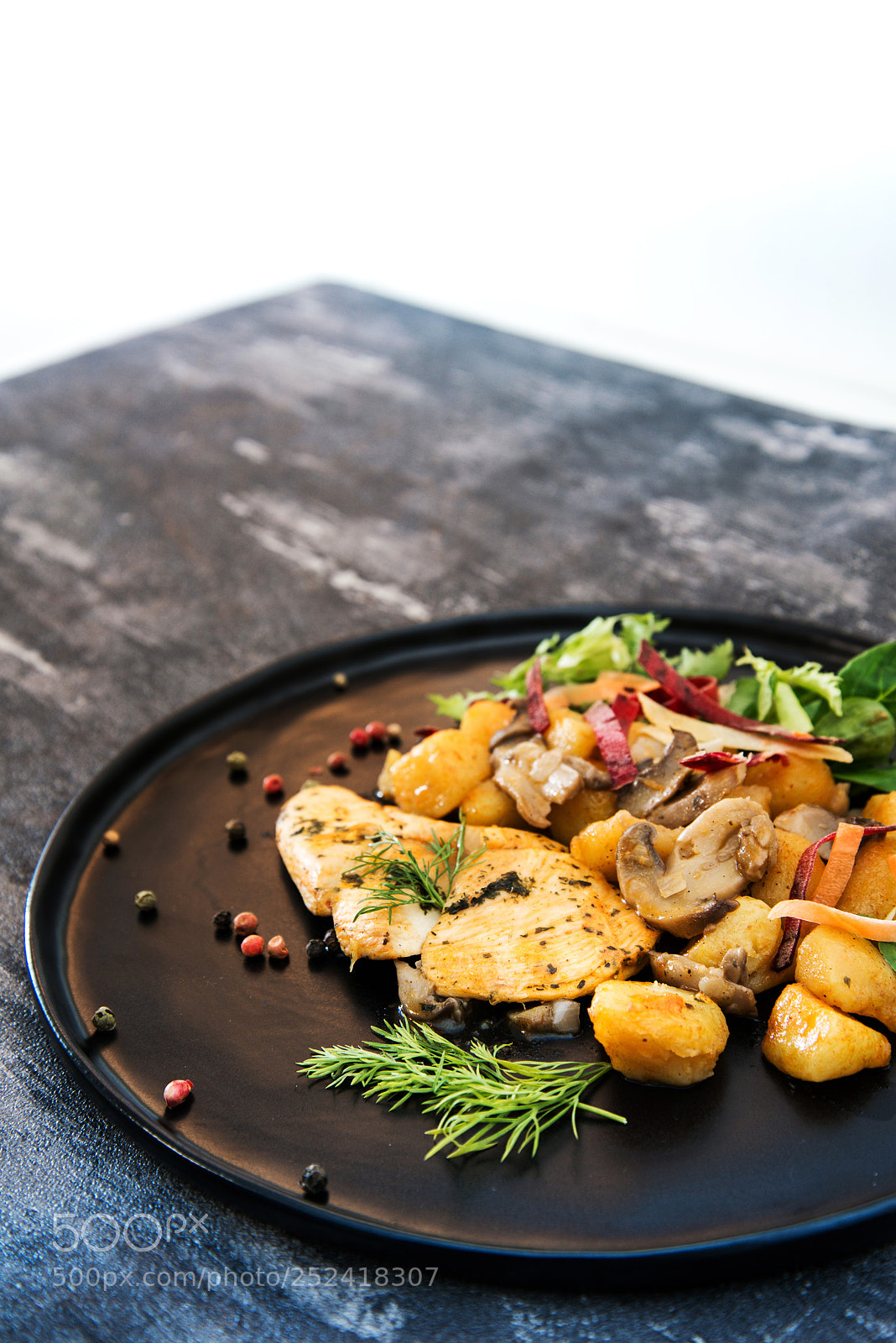 Nikon D800 sample photo. Chicken fillet emince with photography