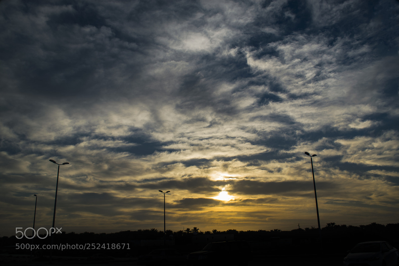 Nikon D5300 sample photo. Sunrise with clouds photography