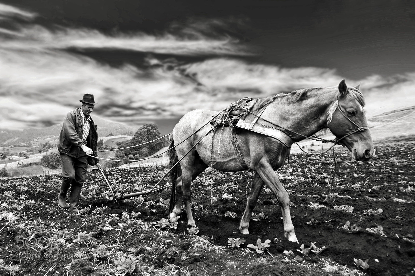 Canon EOS 70D sample photo. Tradicional colombian farmer photography