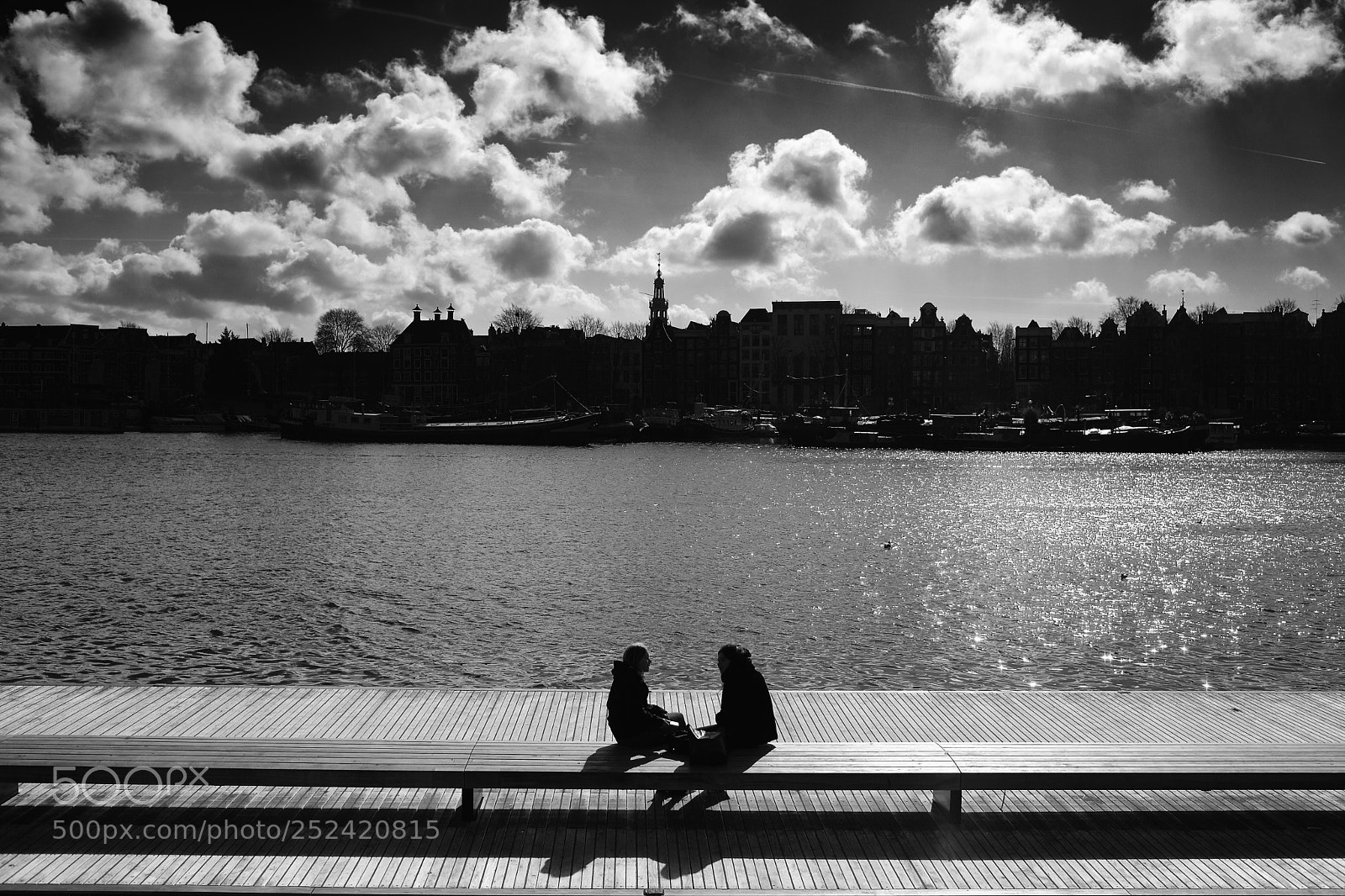 Canon EOS 5D Mark II sample photo. Amsterdam sunset photography