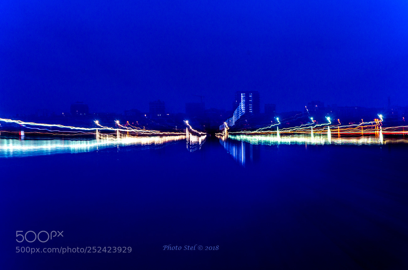 Nikon D5100 sample photo. Grado by night photography