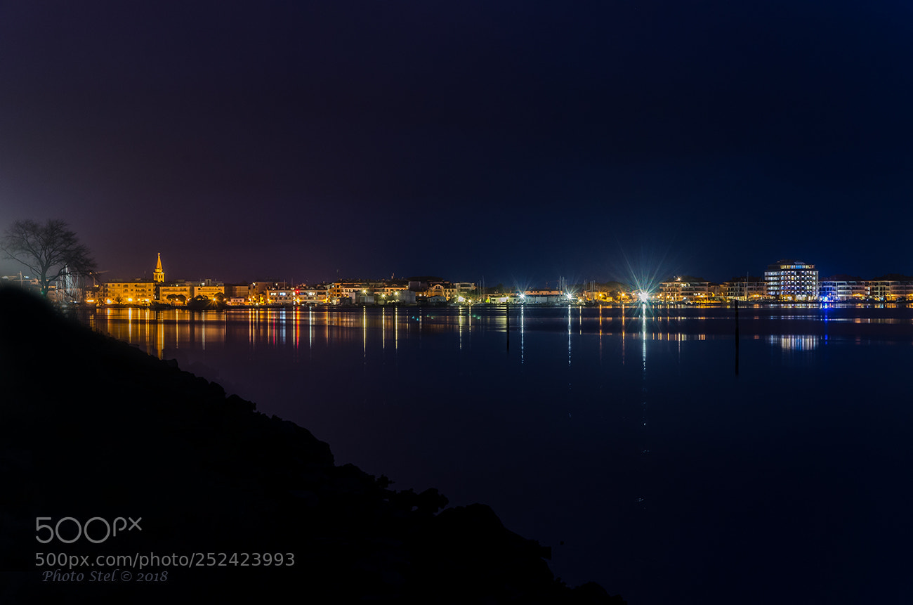 Nikon D5100 sample photo. Grado by night photography