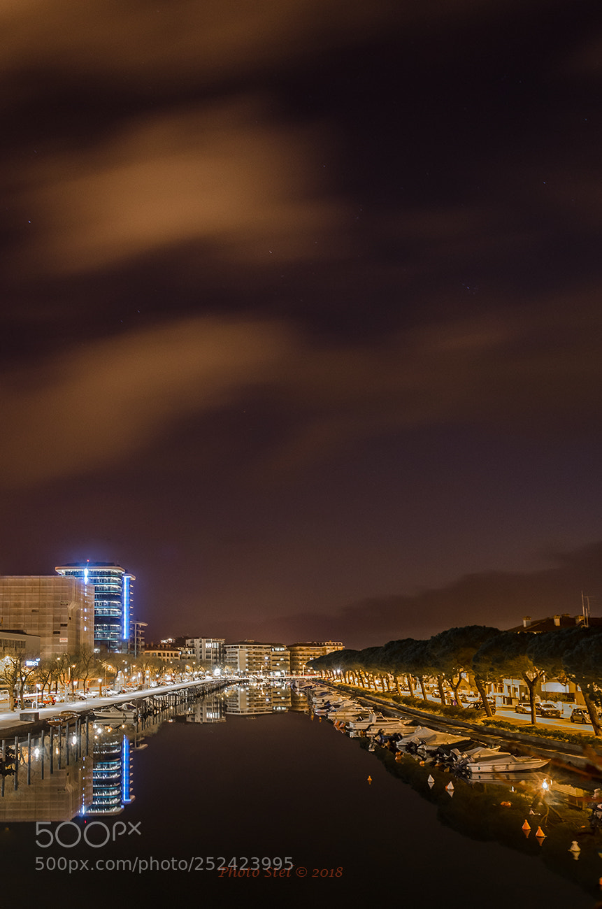 Nikon D5100 sample photo. Grado by night photography