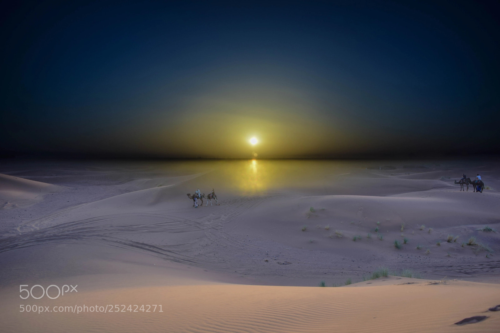 Nikon D5300 sample photo. Sunset in the desert photography