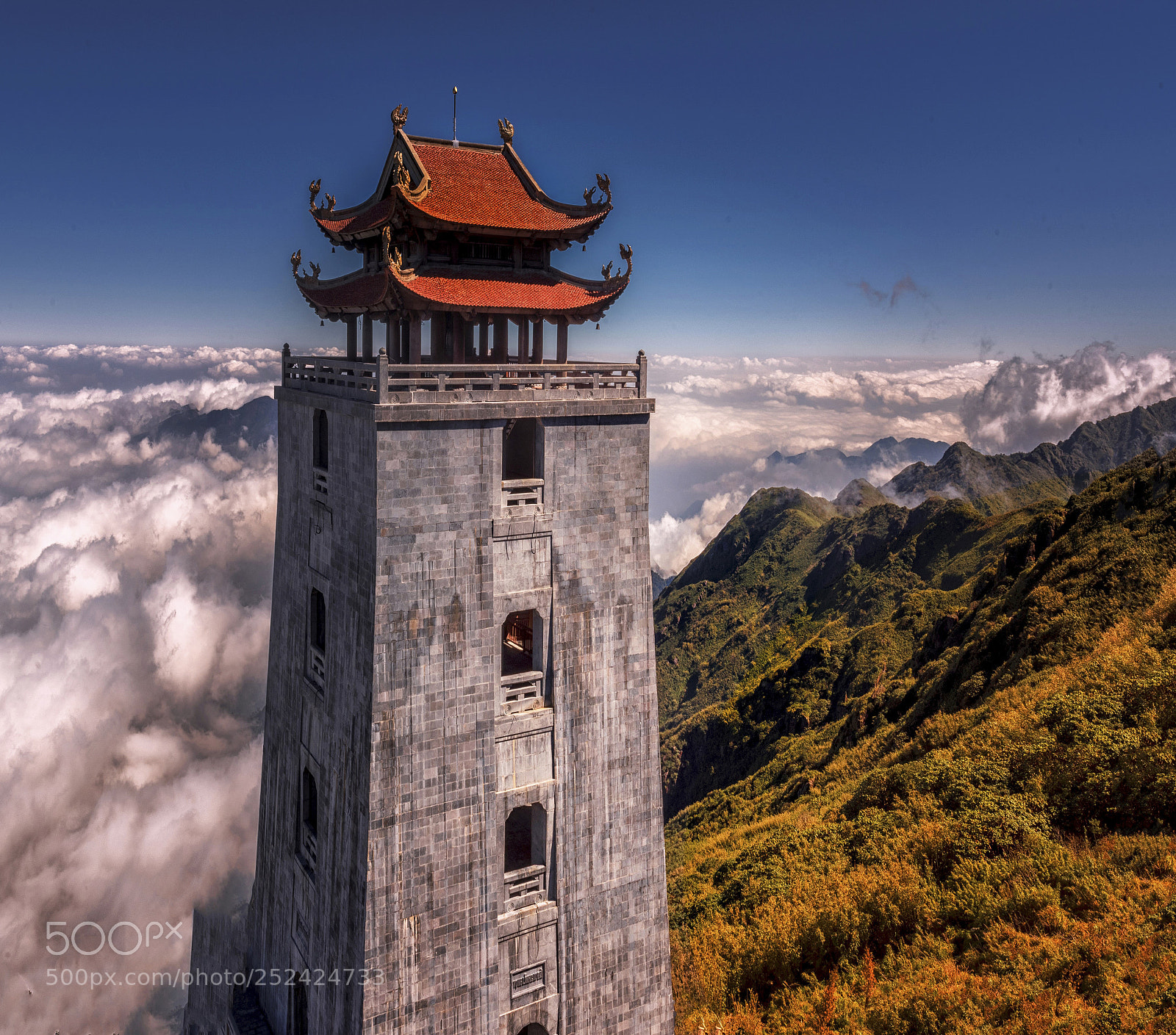 Nikon D810 sample photo. A temple on the photography