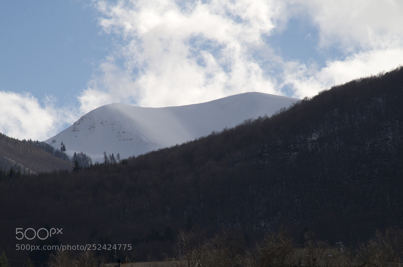 Pentax K-30 sample photo. Corno alle scale innevato photography