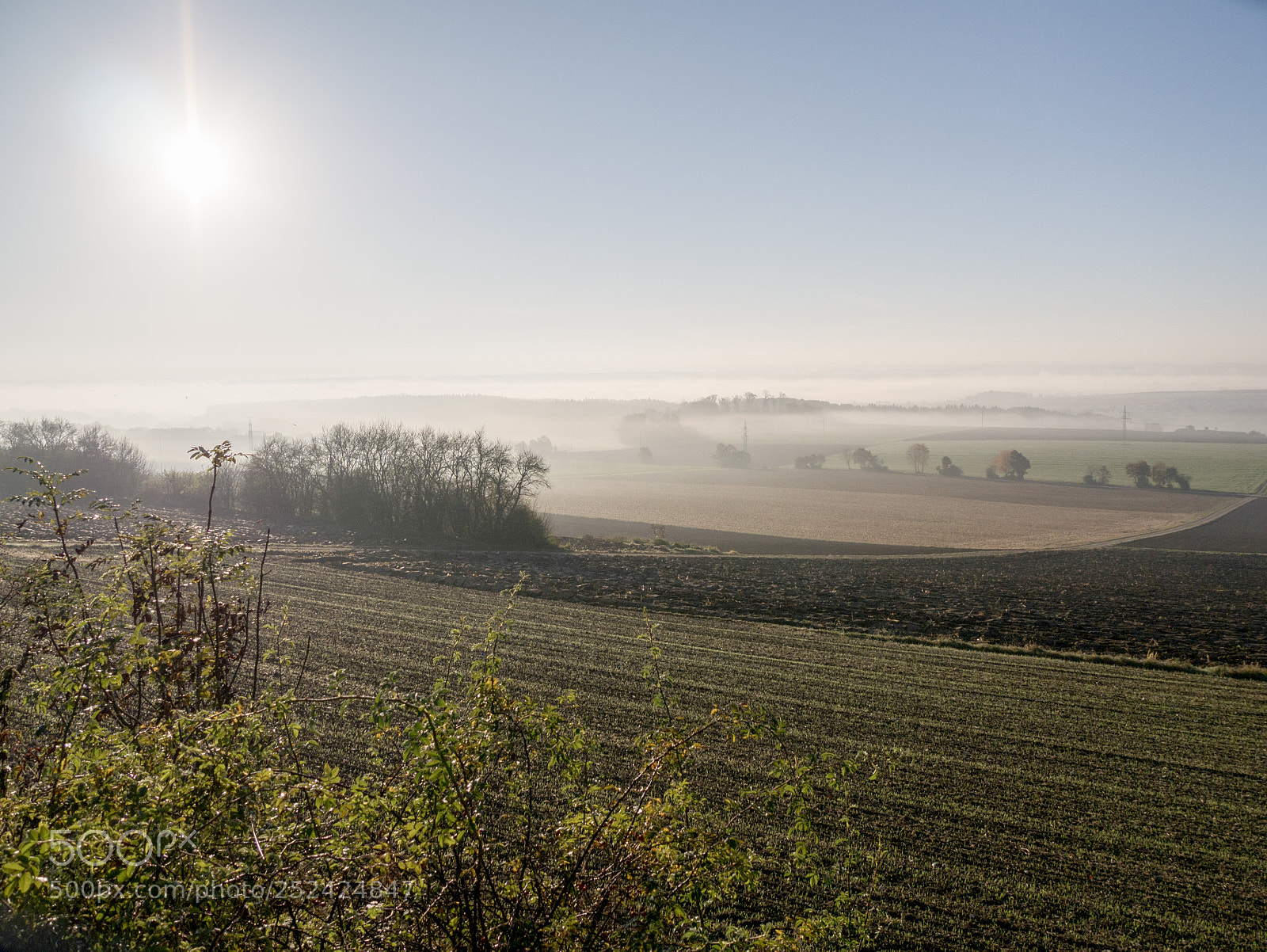Panasonic DMC-G70 sample photo. Misty sunrise photography