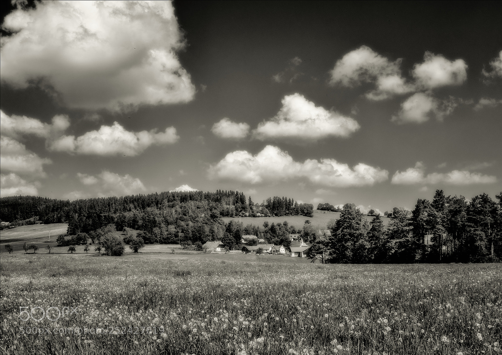 Fujifilm X-T2 sample photo. Hamlet in Šumava photography