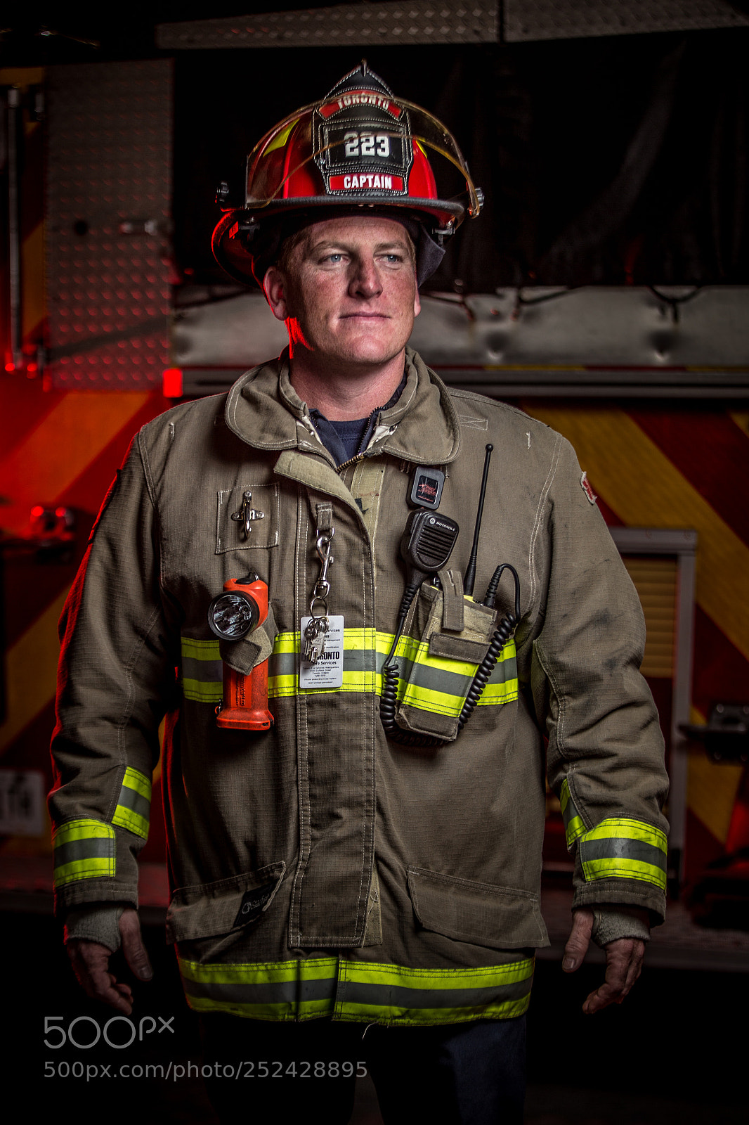 Canon EOS-1D X sample photo. Firefighter portrait series featuring photography