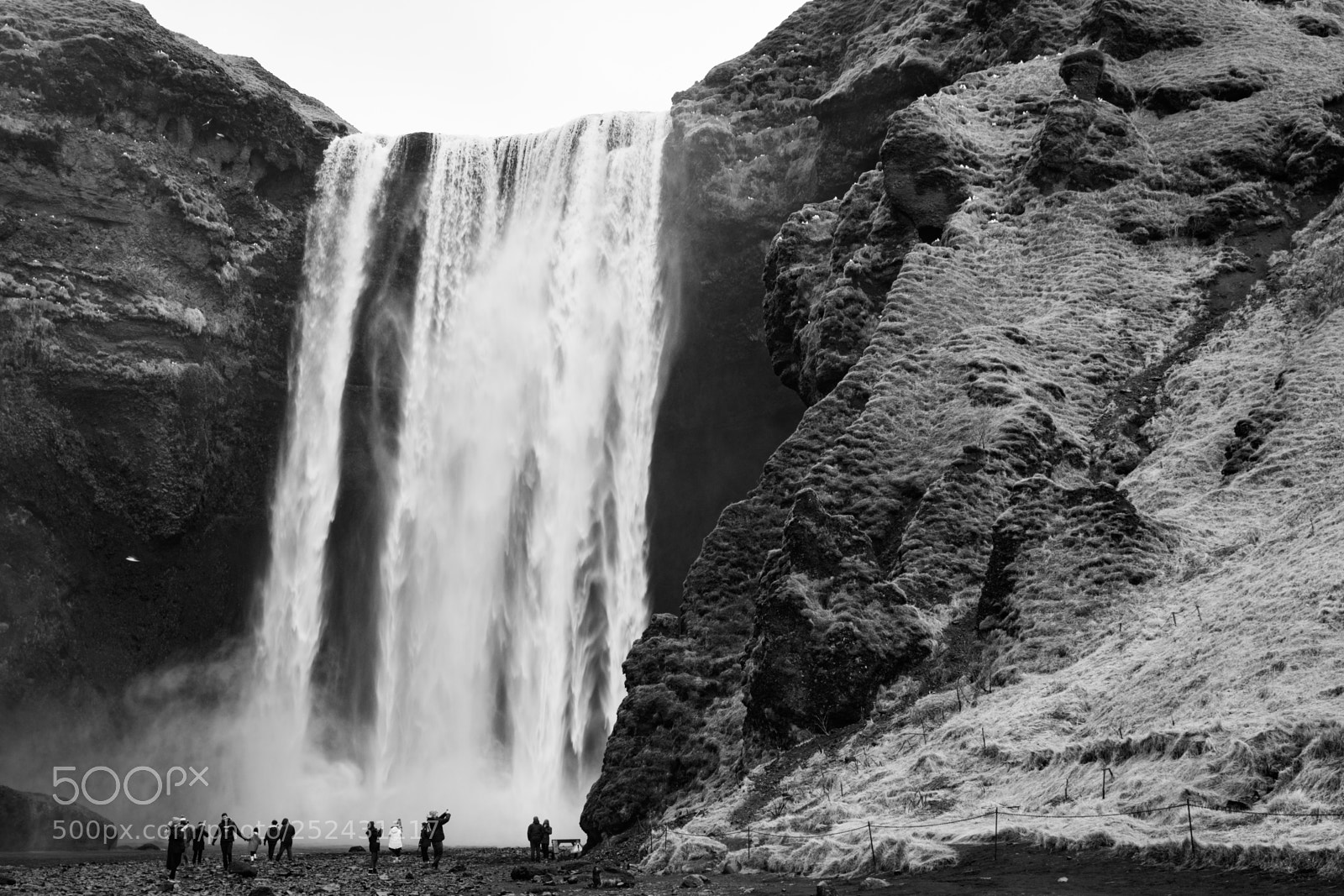 Canon EOS 750D (EOS Rebel T6i / EOS Kiss X8i) sample photo. Skógafoss photography