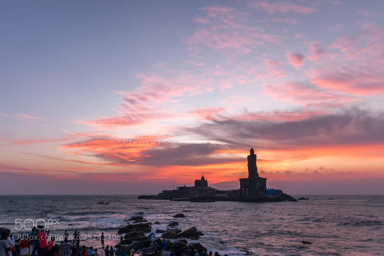 Nikon D3300 sample photo. Kanyakumari at dawn photography