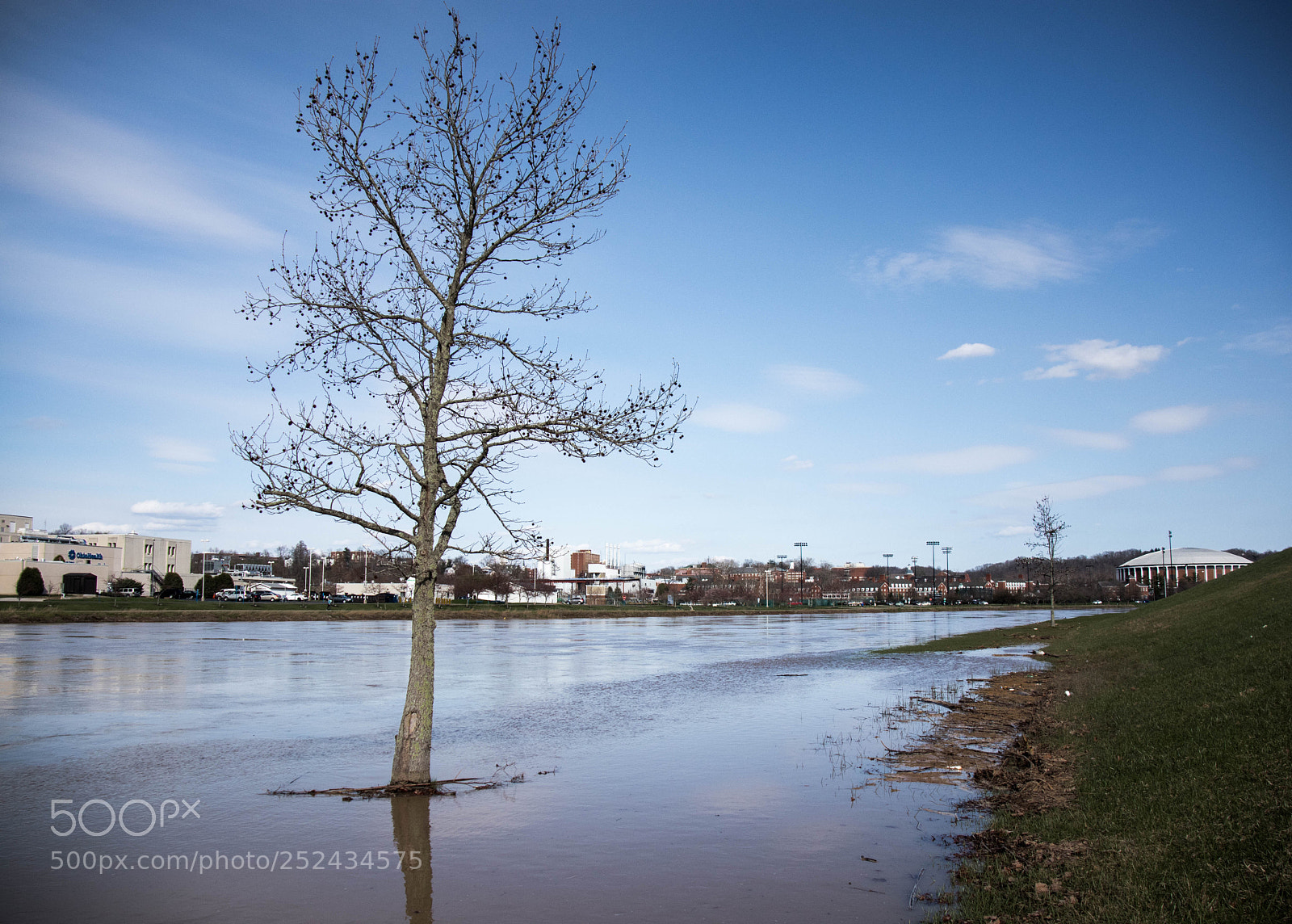 Canon EOS M6 sample photo. Spring flooding photography