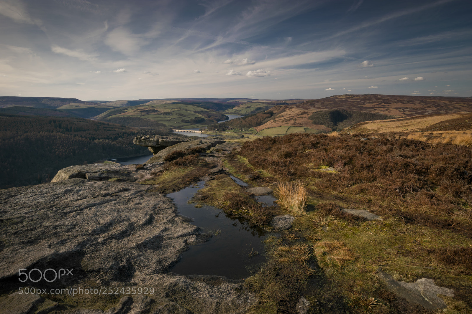 Nikon D3300 sample photo. Ladybower from bamford edge photography