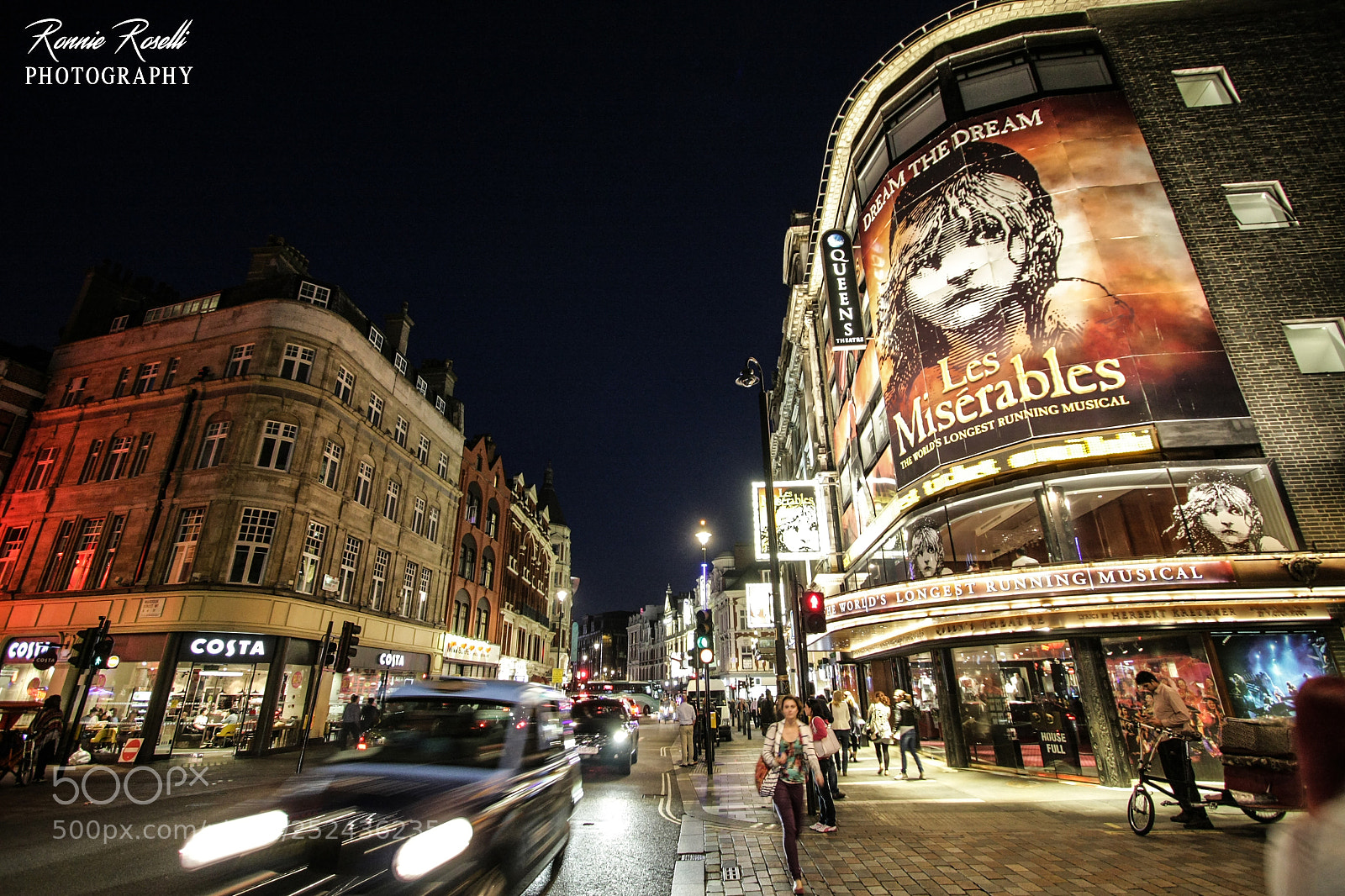 Canon EOS 40D sample photo. London night photography