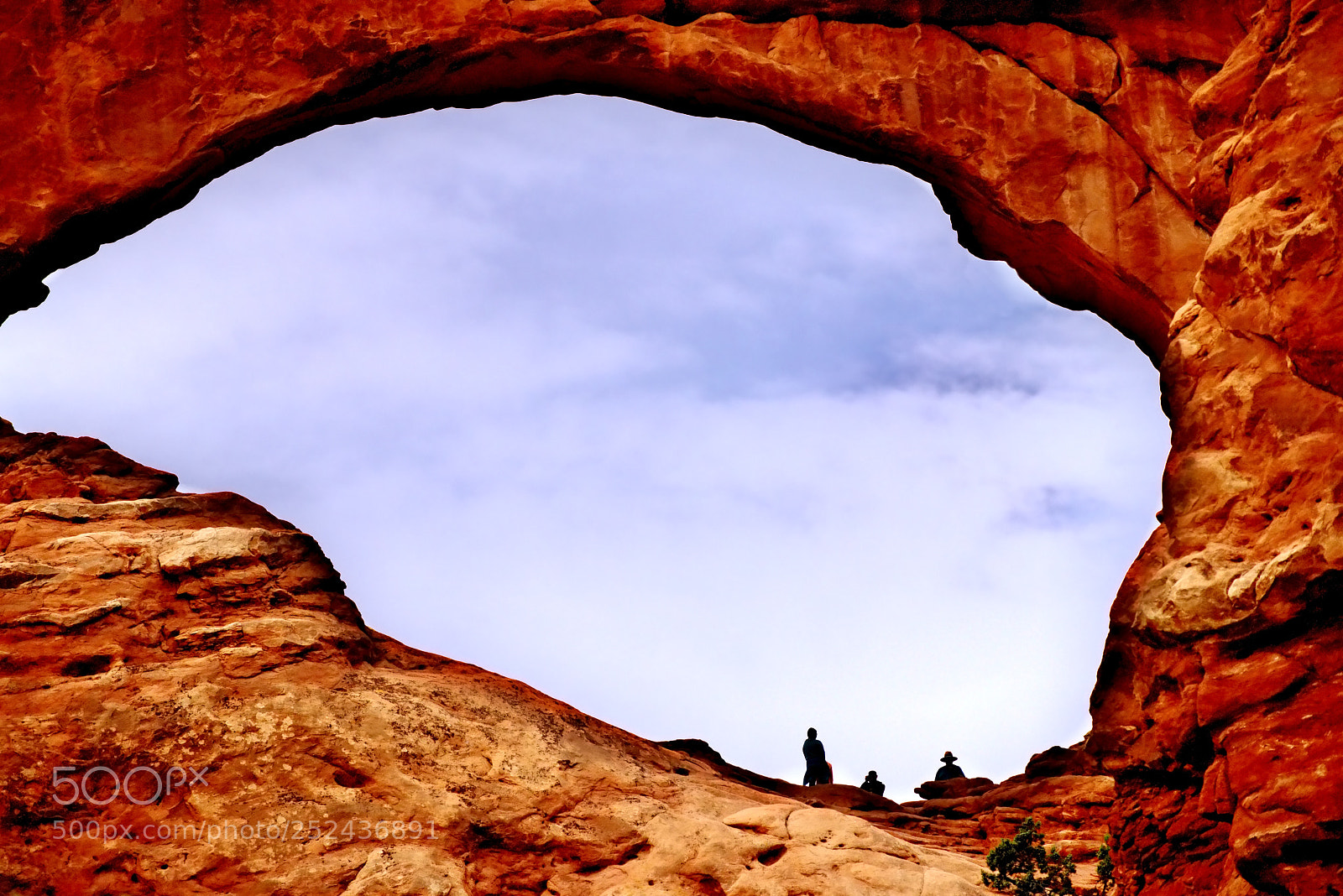 Nikon D810 sample photo. North window, arches national photography