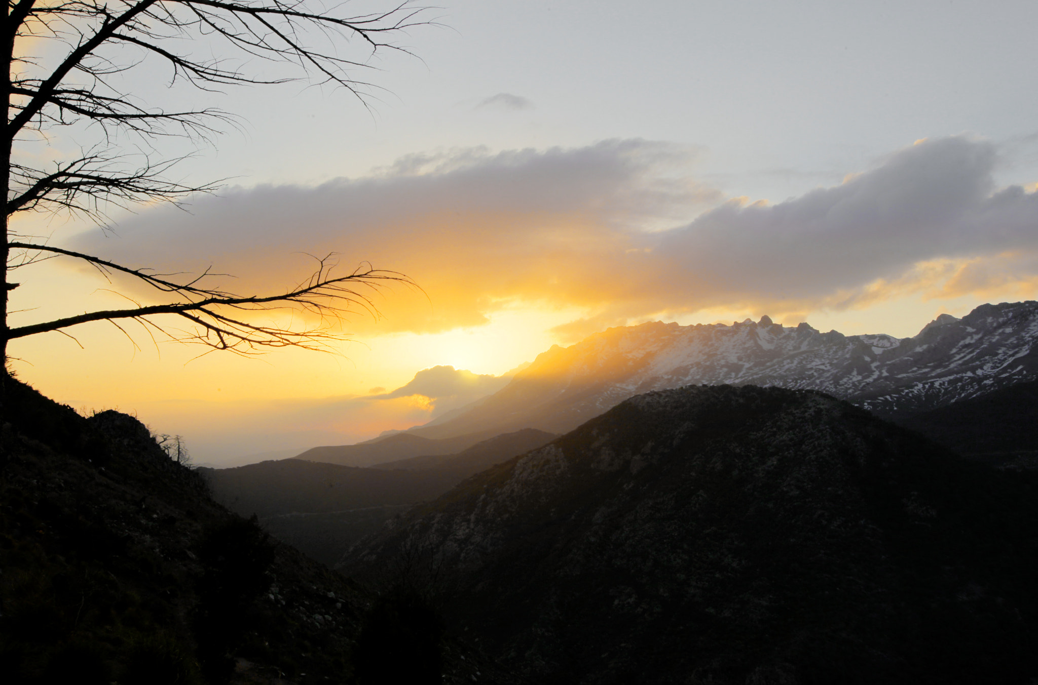 Canon EOS 5D Mark II + Canon EF 16-35mm F2.8L USM sample photo. Algerian alps sunset ii photography