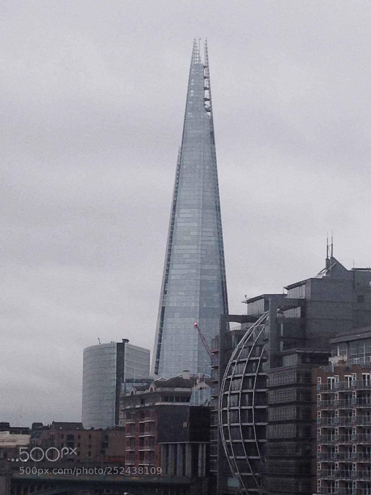 Apple iPhone 5 sample photo. The shard photography