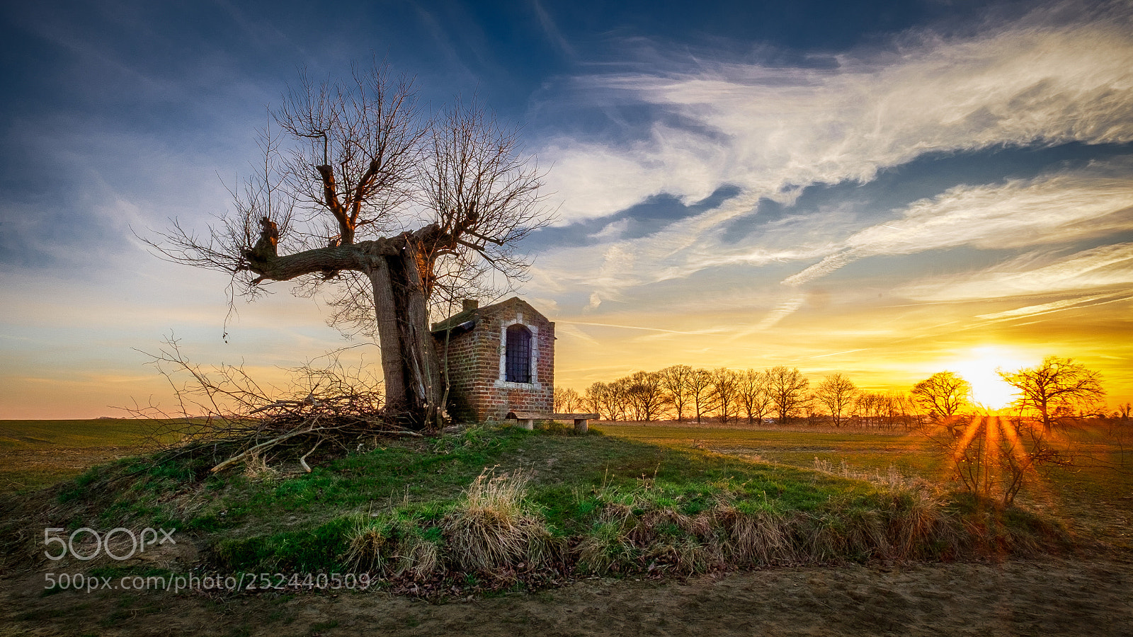 Fujifilm X-T10 sample photo. Flanders field chapel photography