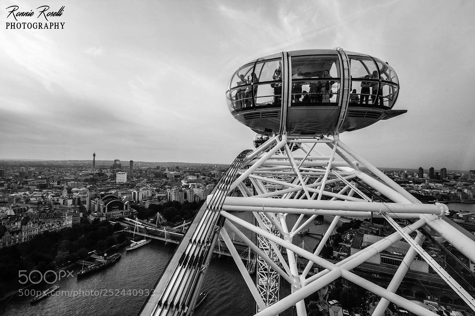 Canon EOS 40D sample photo. London eye photography