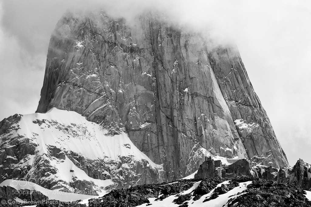 Canon EOS-1D Mark IV sample photo. Foreboding fitz roy photography