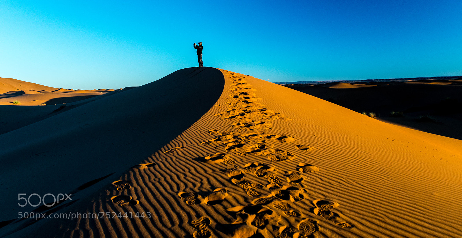 Nikon D7500 sample photo. Sunrise in desert photography