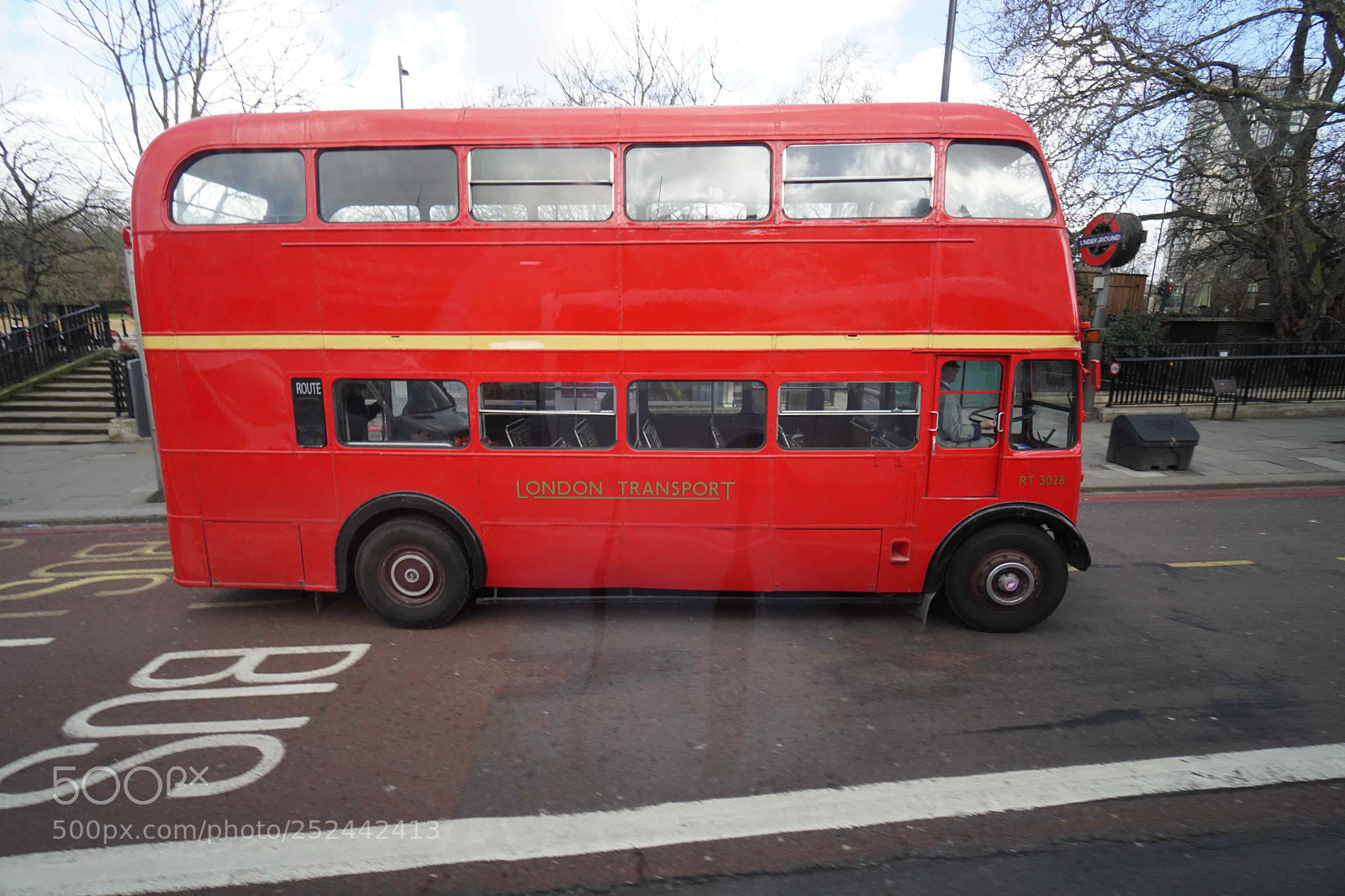 Sony a6500 sample photo. Red bus photography