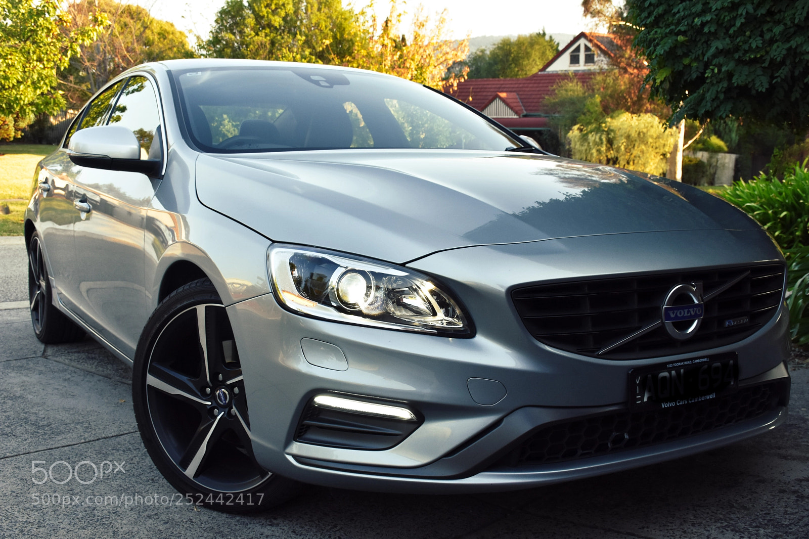 Nikon D7200 sample photo. Volvo s60 r-design photography