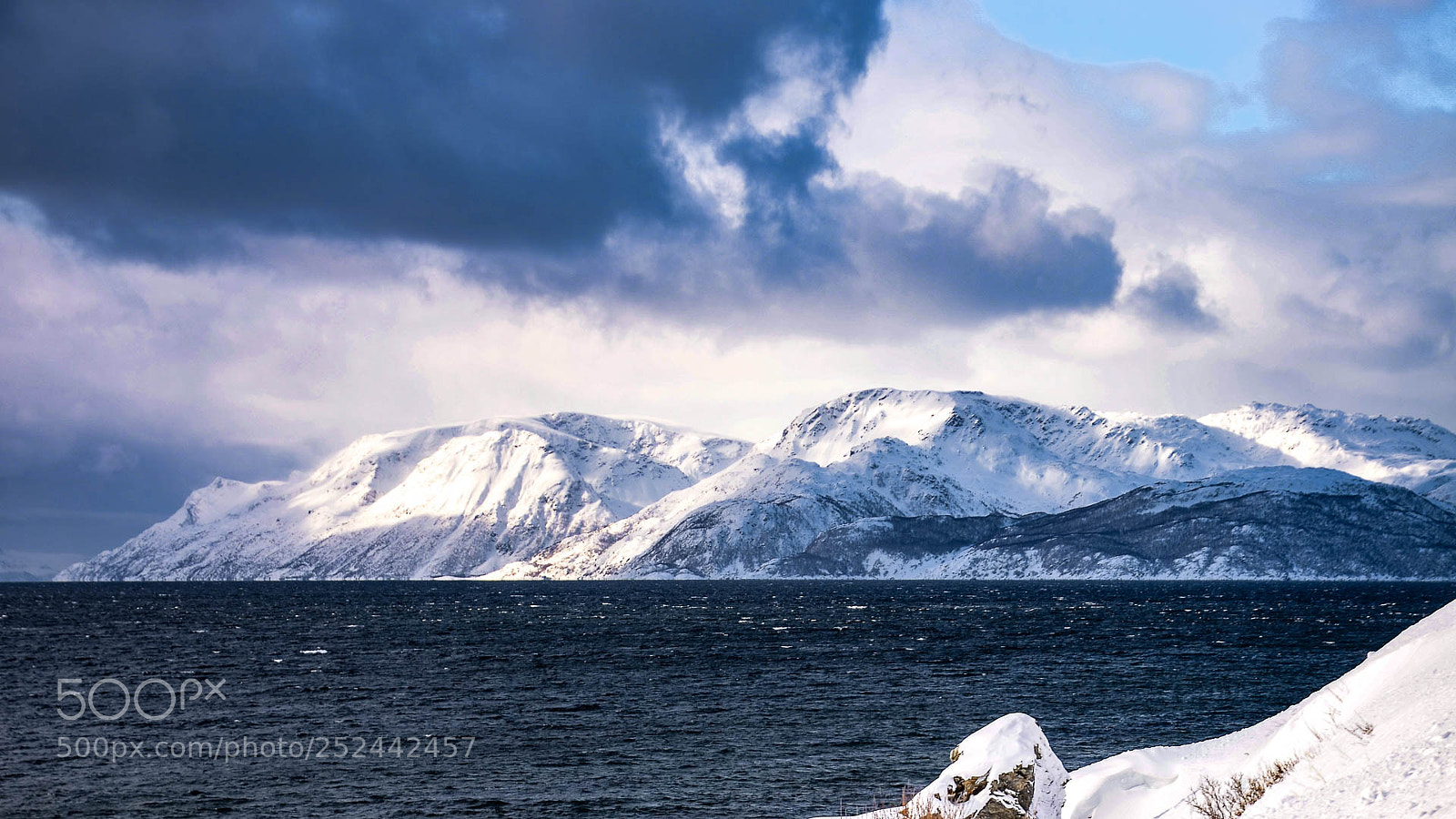 Nikon D7000 sample photo. Mountains, snow and sea photography