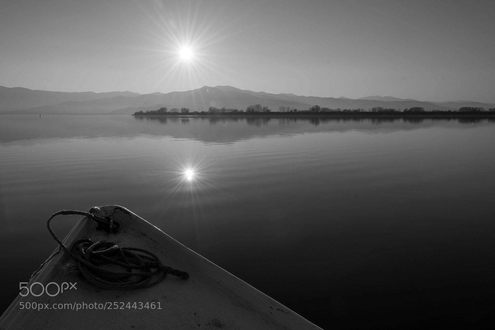 Nikon D7100 sample photo. Lake kerkini reflection photography