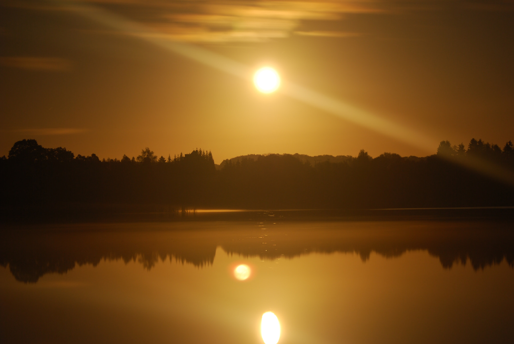 Nikon D40X sample photo. Moonlight photography