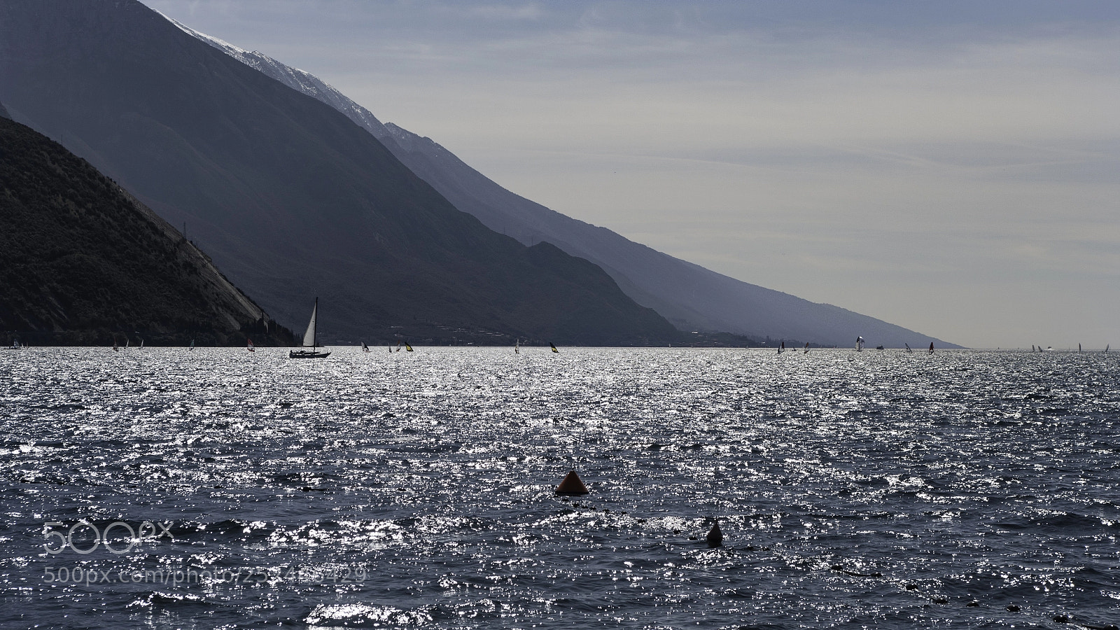 Pentax K20D sample photo. Torbole, lago di garda photography