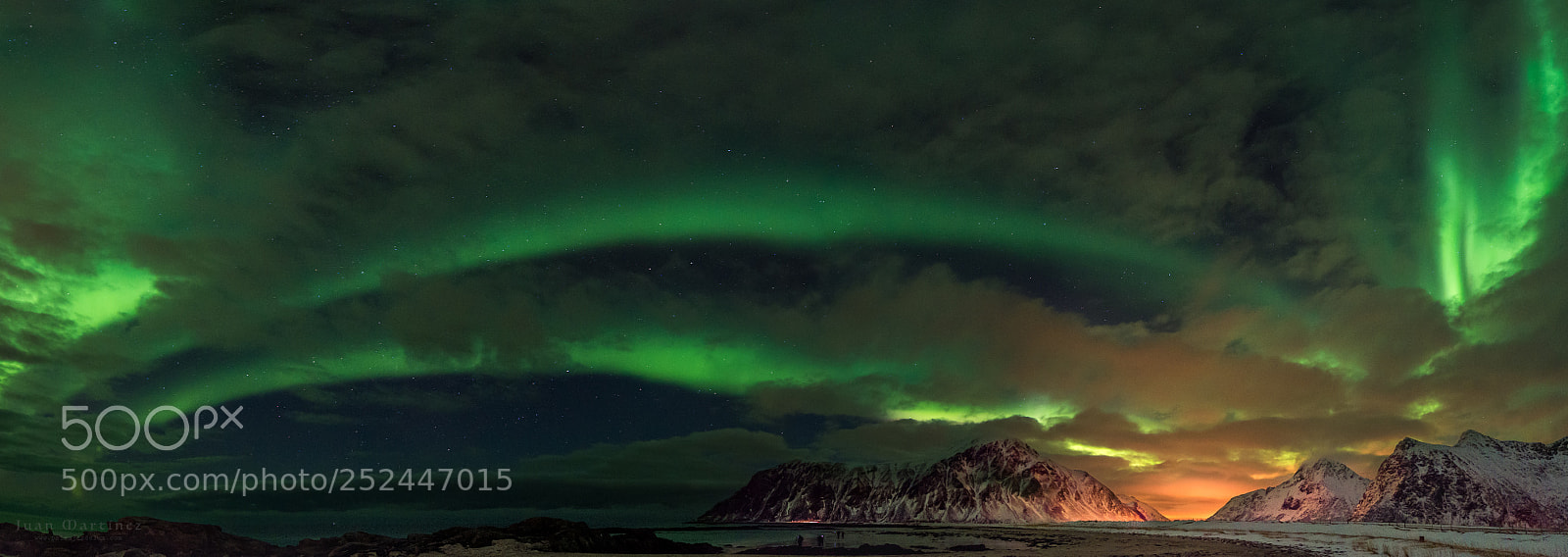 Nikon D810 sample photo. Northern lights photography