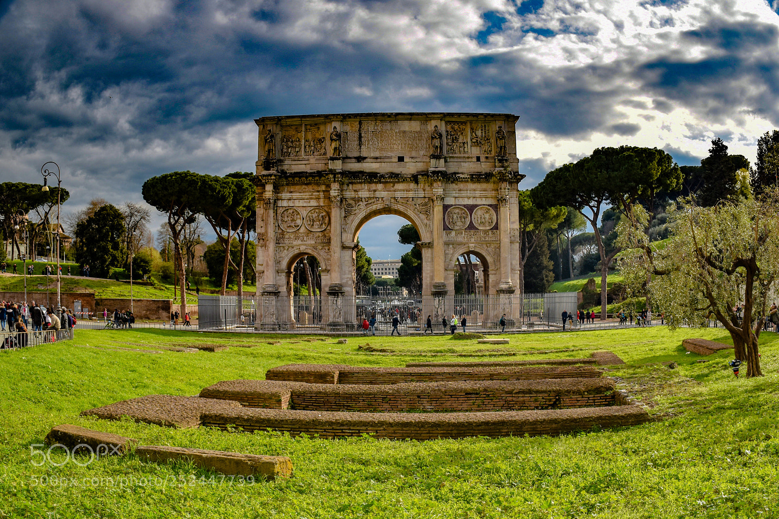 Nikon D5600 sample photo. Arch of constantine photography