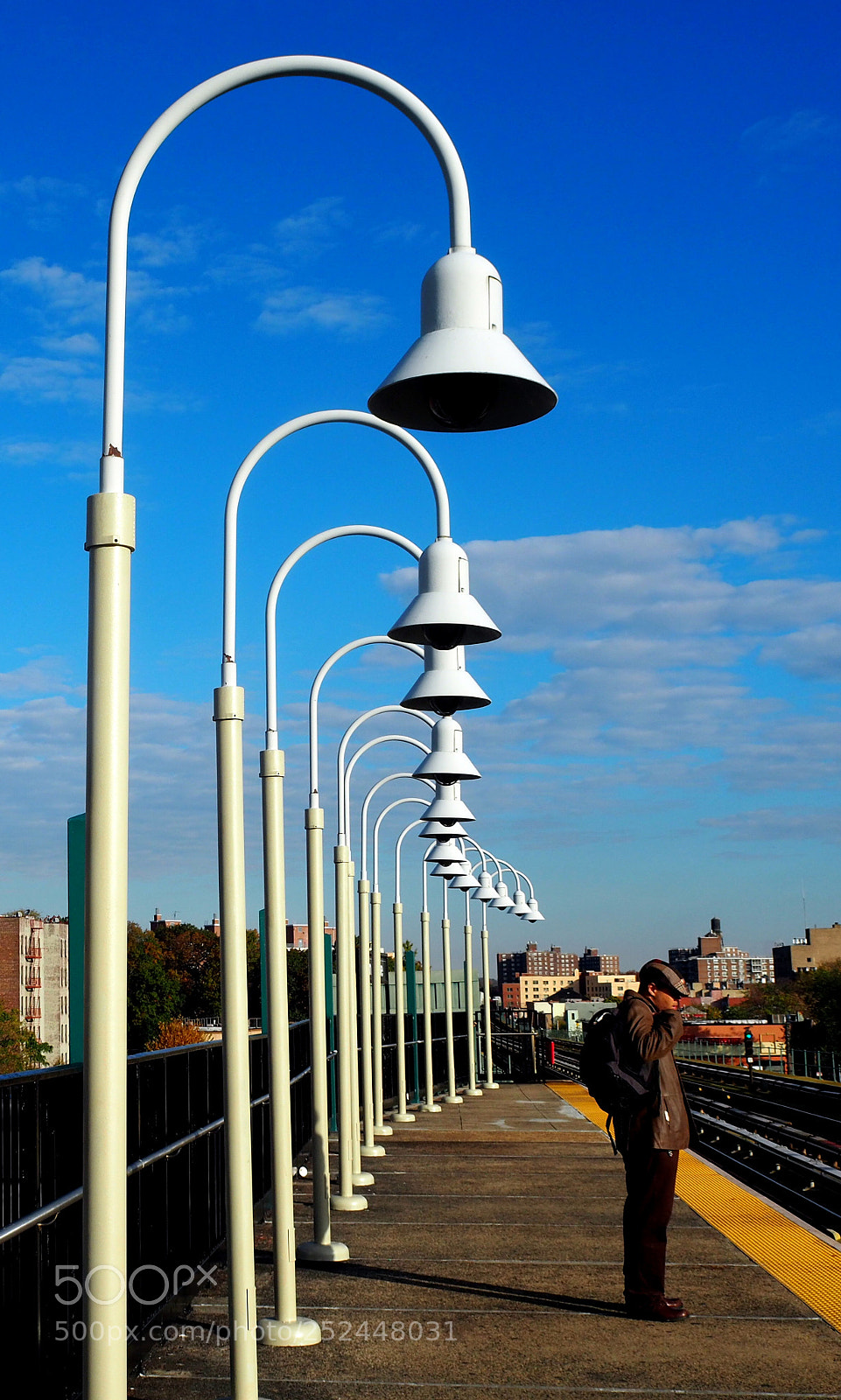 Olympus PEN-F sample photo. Allerton ave subway stop photography