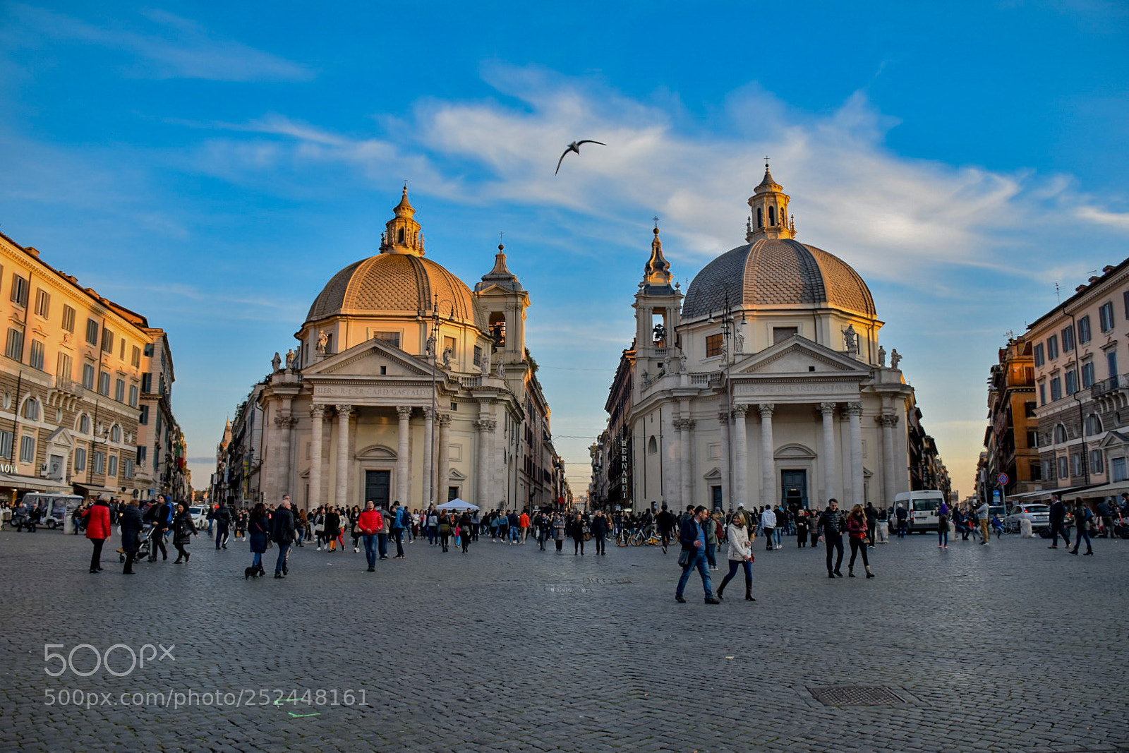 Nikon D5600 sample photo. Rome piazza photography
