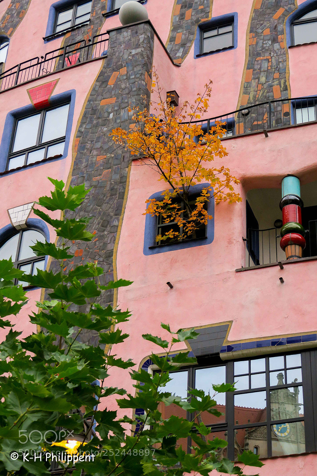 Canon PowerShot G3 X sample photo. Magdeburg germany , hundertwasser photography