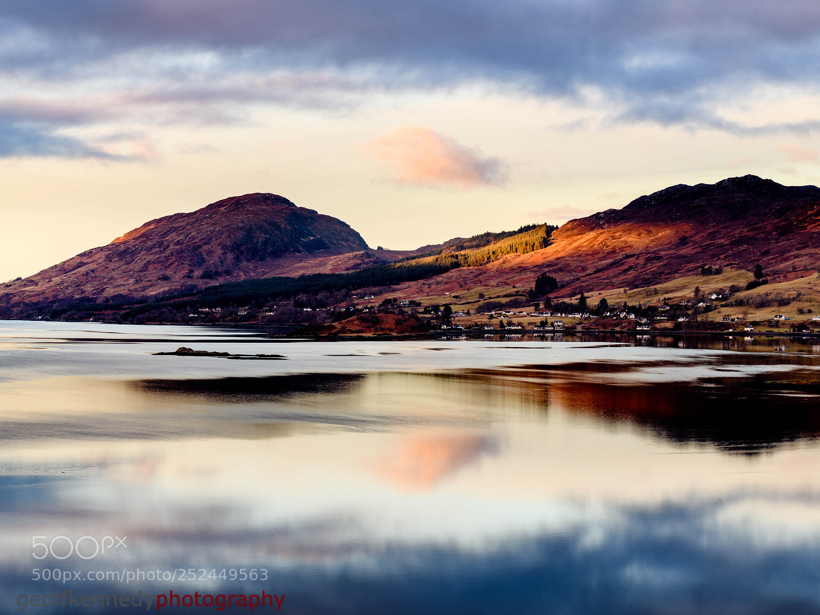 Nikon D850 sample photo. First light at lochcarron photography