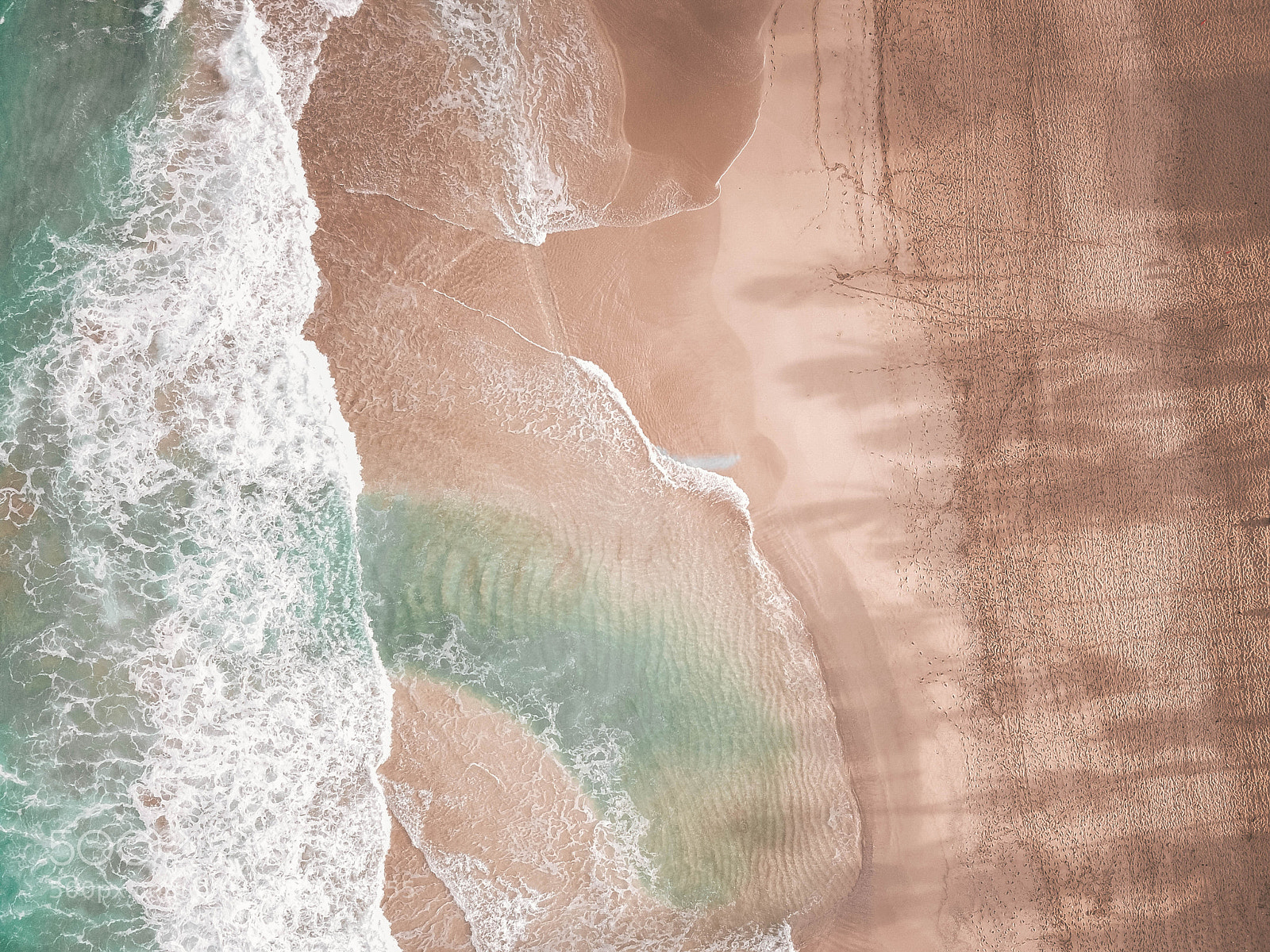 DJI FC220 sample photo. Beach photography