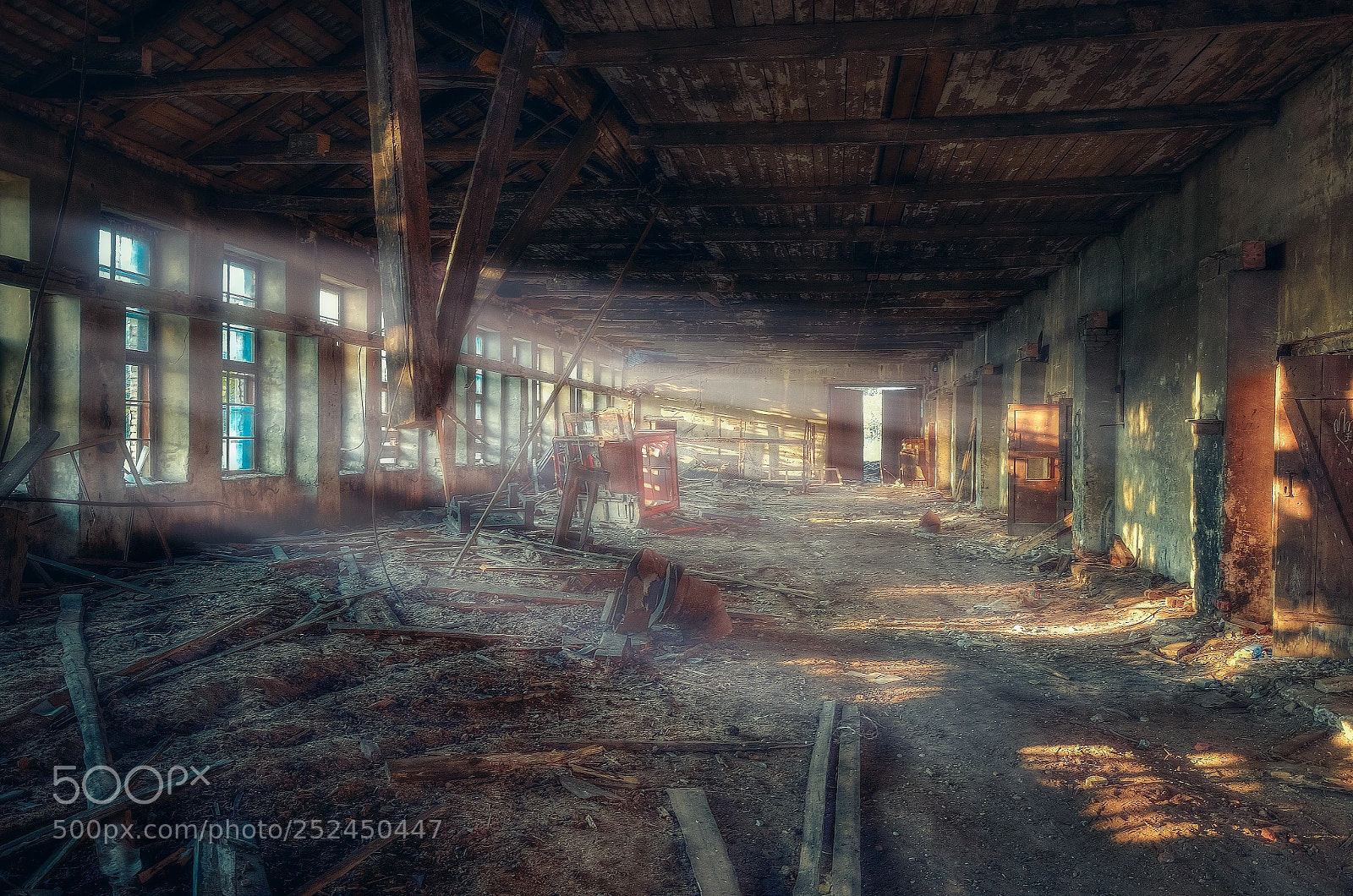 Nikon D7000 sample photo. Abandoned building photography