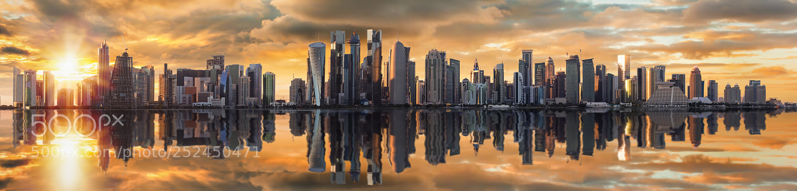 Canon EOS 5D Mark IV sample photo. The skyline of doha photography
