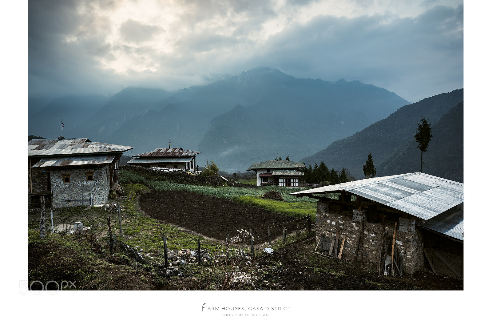 Nikon D810 sample photo. Farm houses, gasa district photography