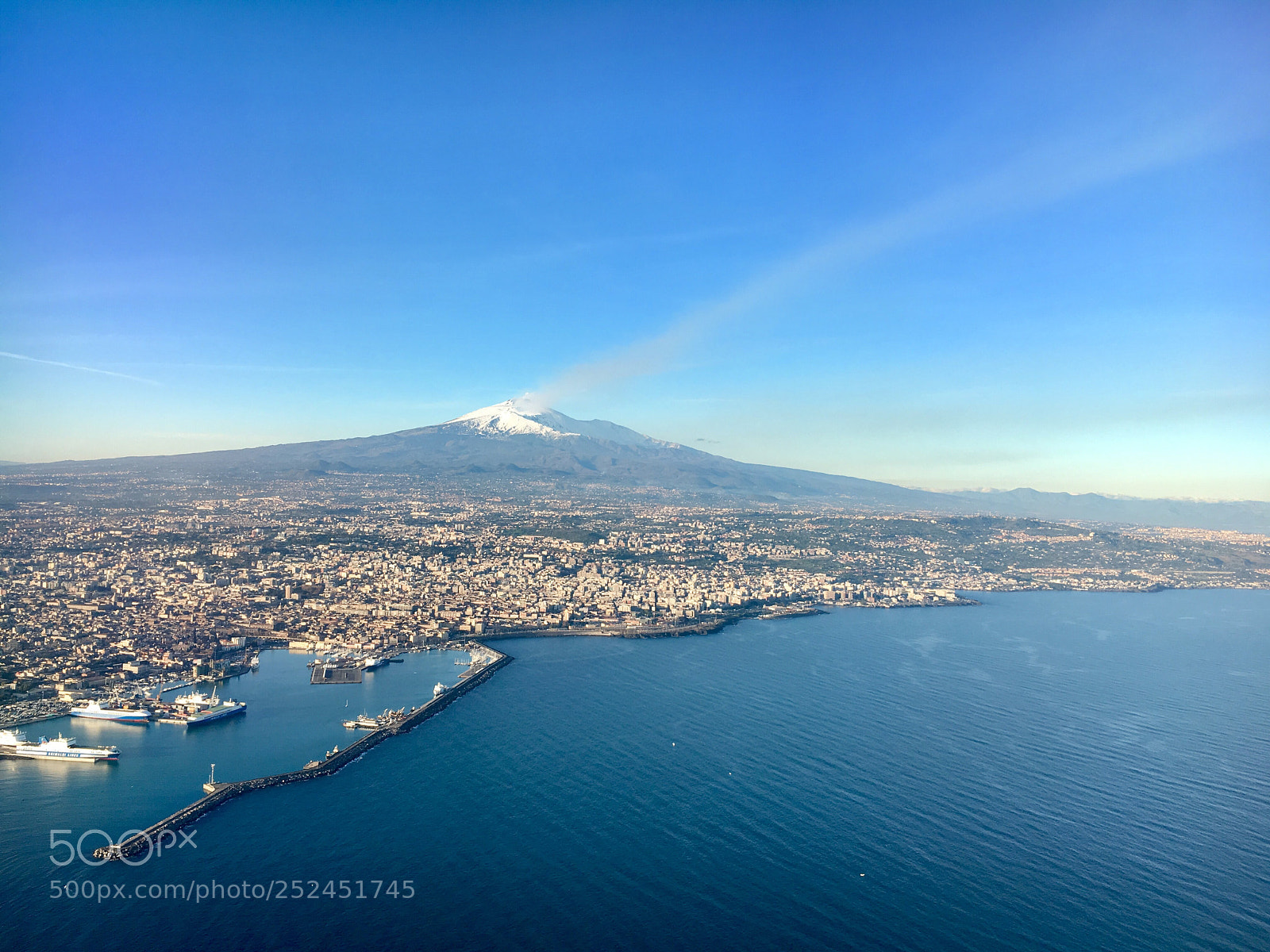 Apple iPhone 6s sample photo. Catania + etna photography