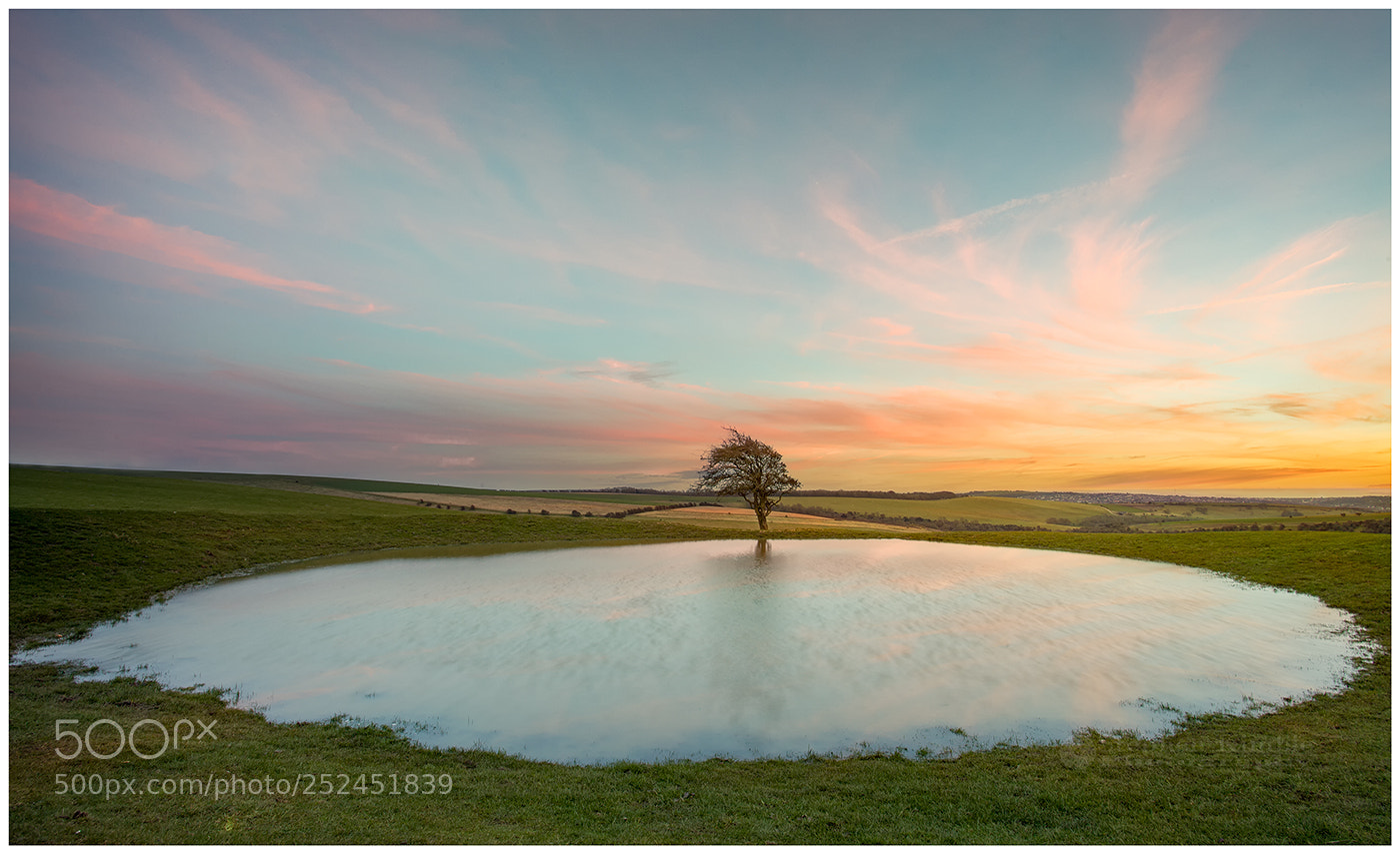 Canon EOS 5D Mark II sample photo. Dew pond photography