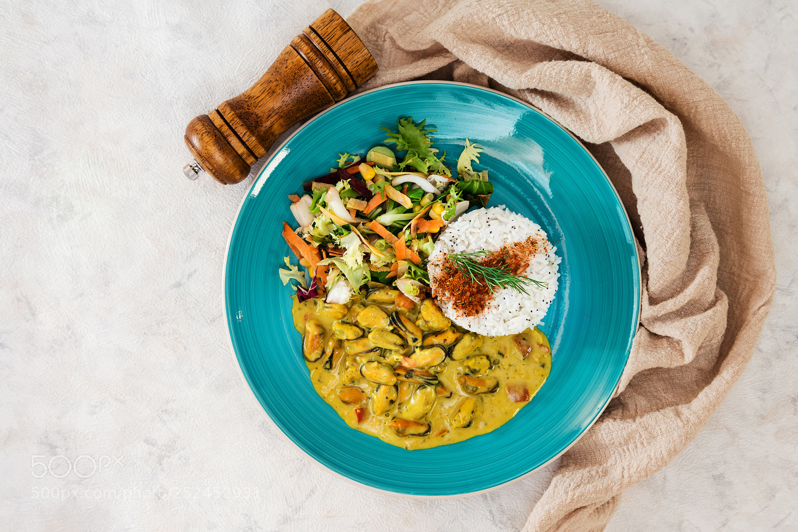 Nikon D800 sample photo. Mussels with curry sauce photography