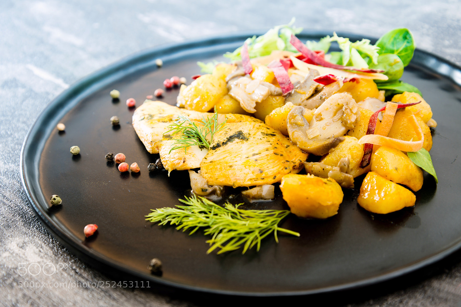 Nikon D800 sample photo. Chicken fillet emince with photography