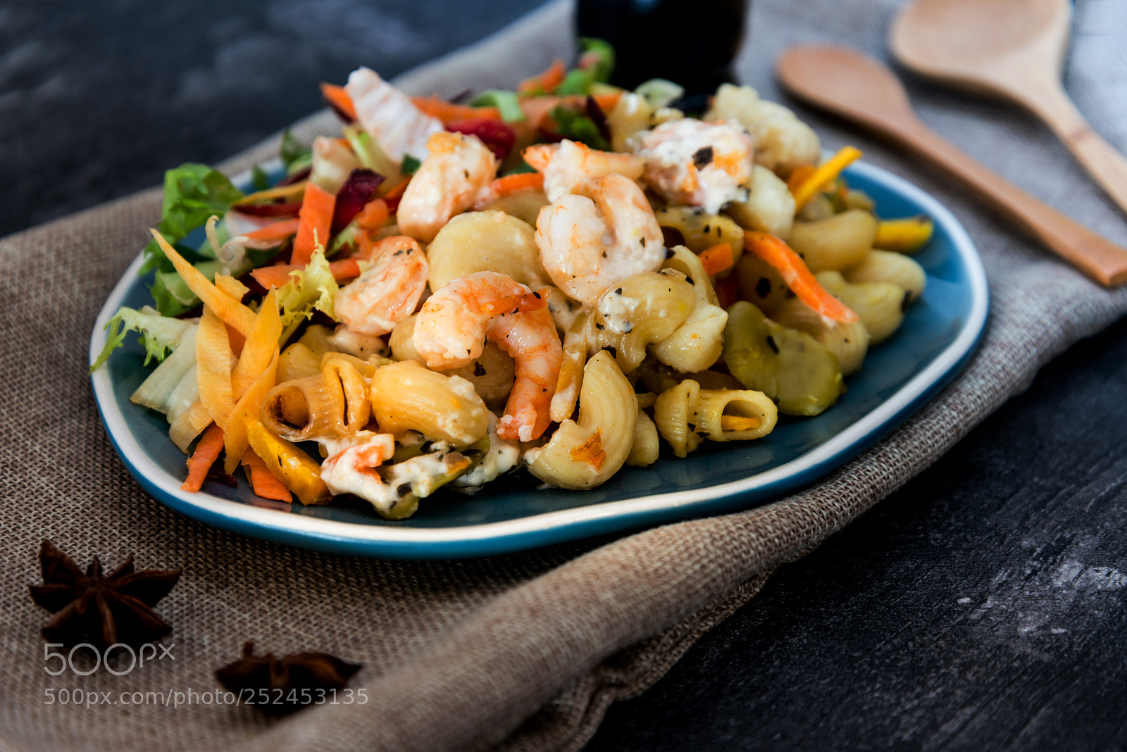Nikon D800 sample photo. Pasta with vegetables and photography