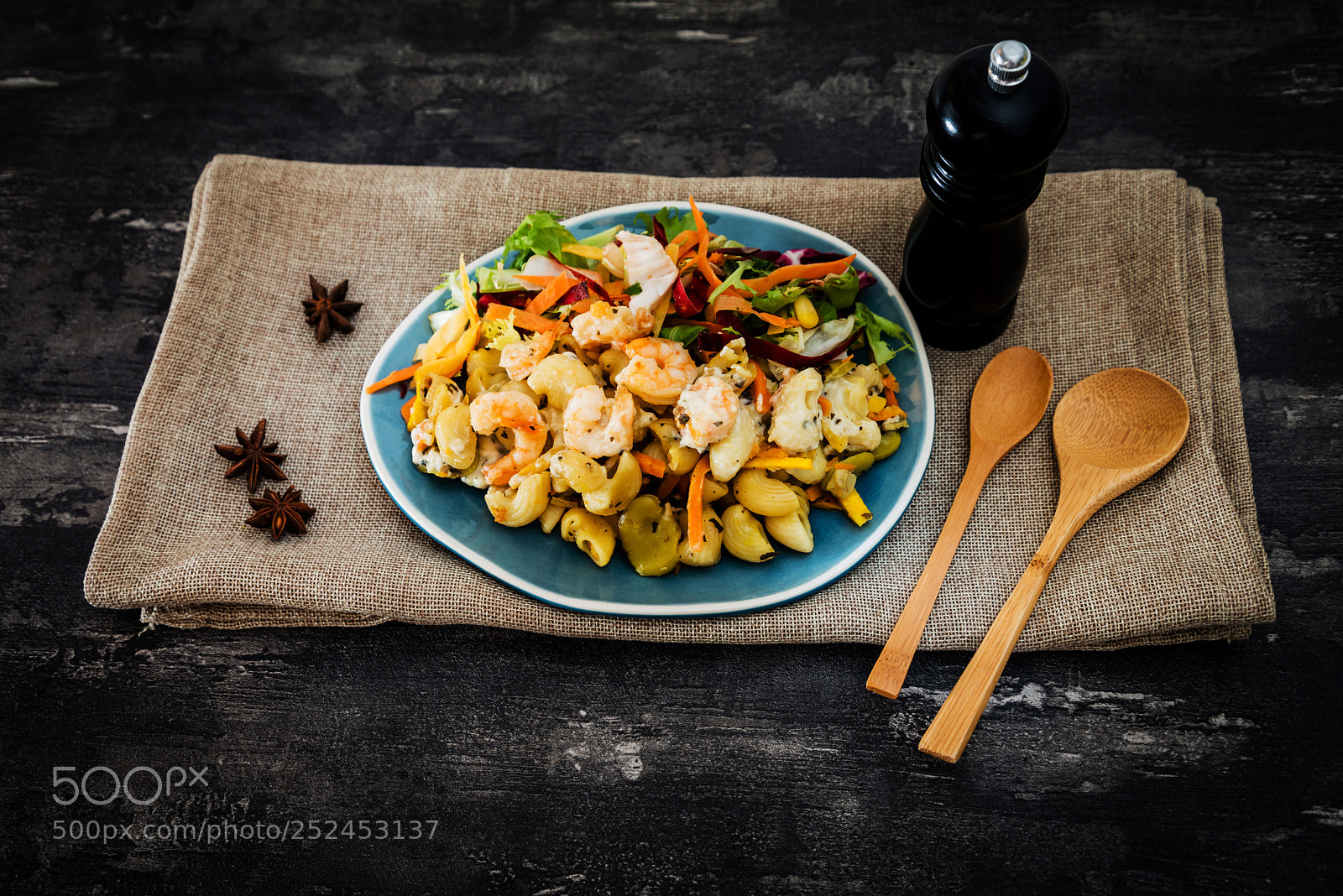 Nikon D800 sample photo. Pasta with vegetables and photography